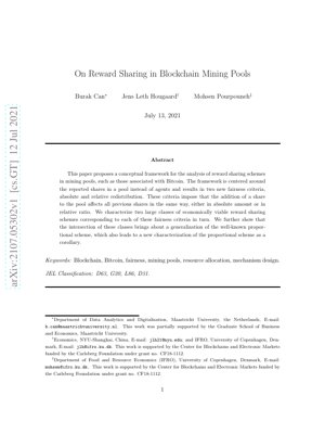 Sampul Dokumen PDF - Analisis Skema Perkongsian Ganjar Saksama dalam Kolam Perlombongan Blok Rantai