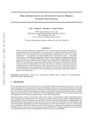 Murfin Takardar PDF - Muhimmancin (Sau Da Yawa) Ƙarfin Kwamfuta: Nazari Na Ƙididdiga